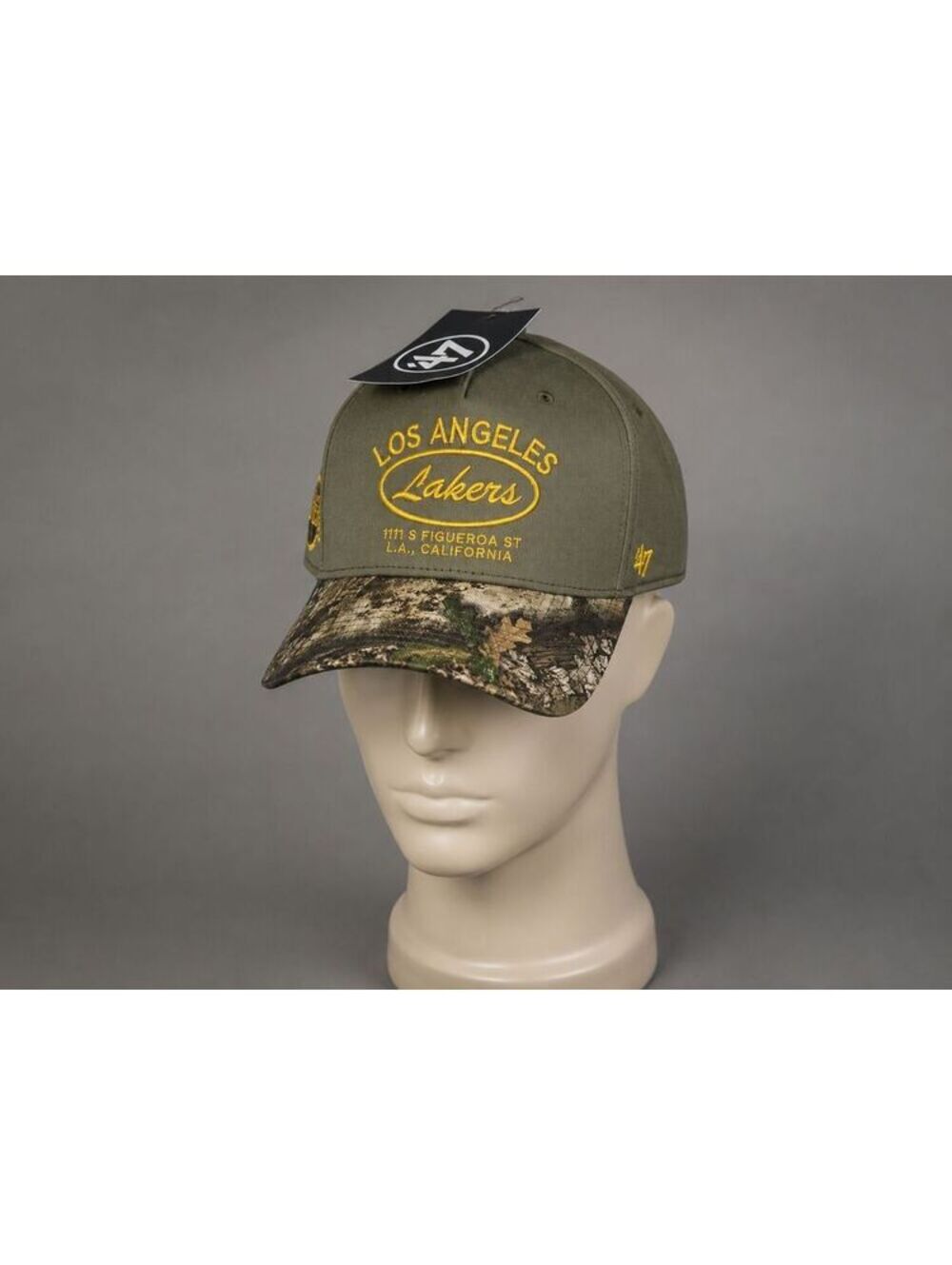Los Angeles Lakers Realtree '47 MVP Snapback Camo Hat